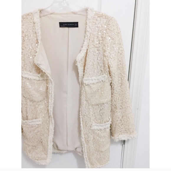 Zara XS sequin blazer - Picture 2 of 5